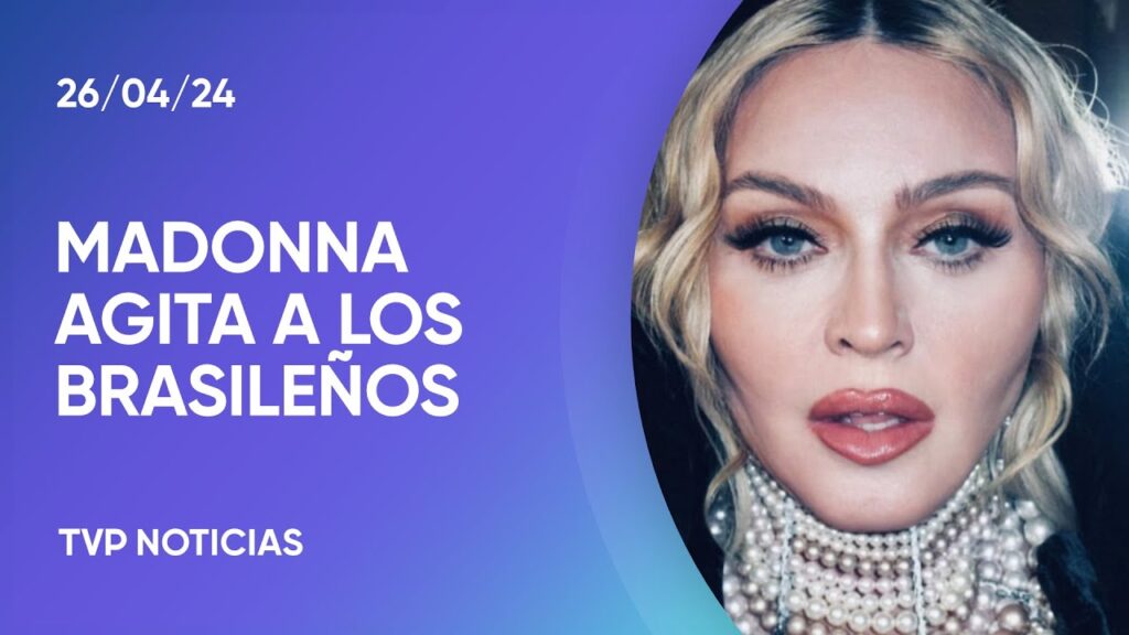 Madonna en Rio de Janeiro asi se prepara el gran concierto en Brasil