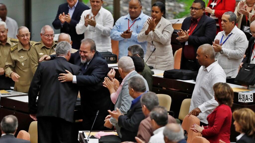 Marrero y Diaz Canel