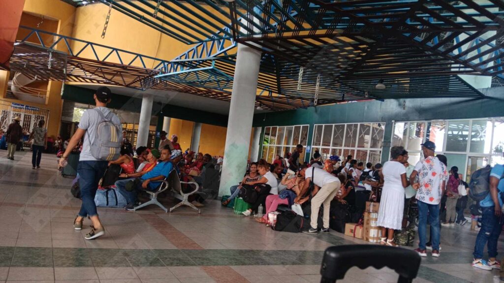 Terminal de trenes en Santiago de Cuba