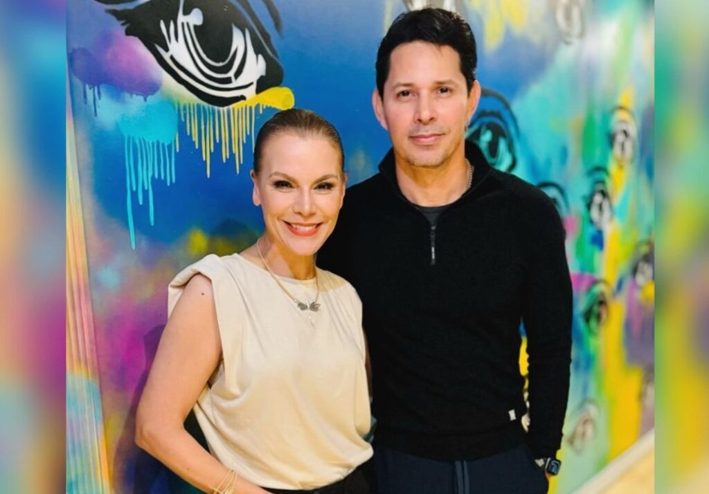 Leoni Torres y Olga Tañón