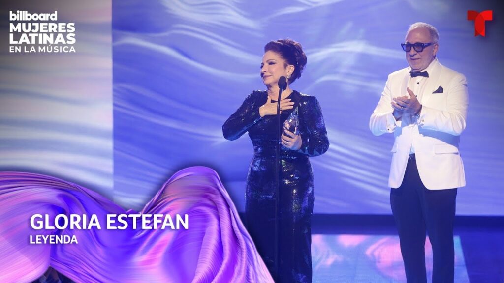 Gloria Estefan es reconocida con el premio Leyenda Billboard Mujeres Latinas en la Musica