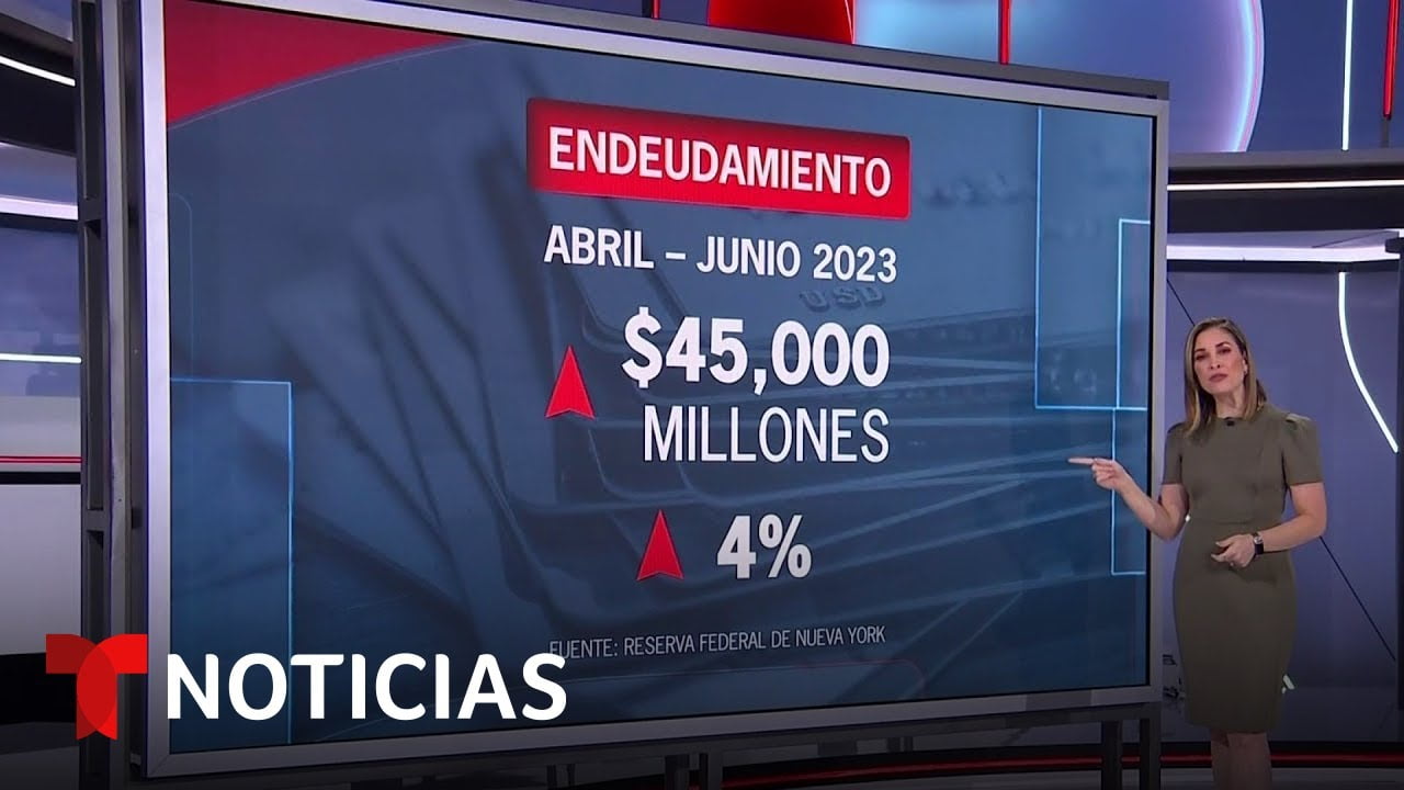 Record de deudas de tarjetas de credito en Estados Unidos Noticias Telemundo