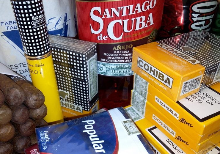 cigarro tabaco ron cubano e