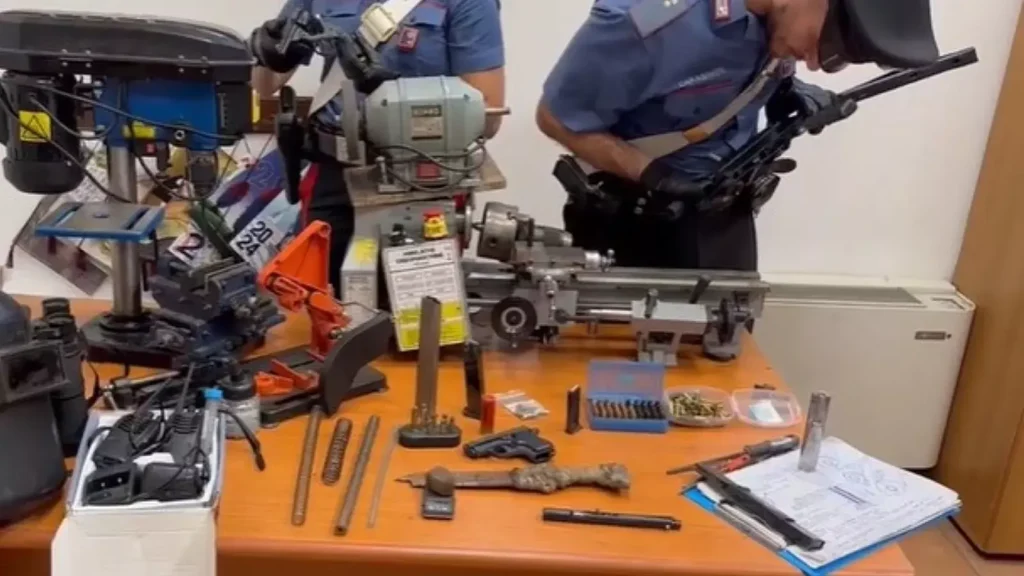 cubano italia armas arresto jpg