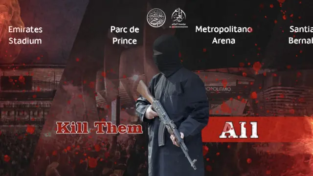 estado islamico amenaza con atentados champions png