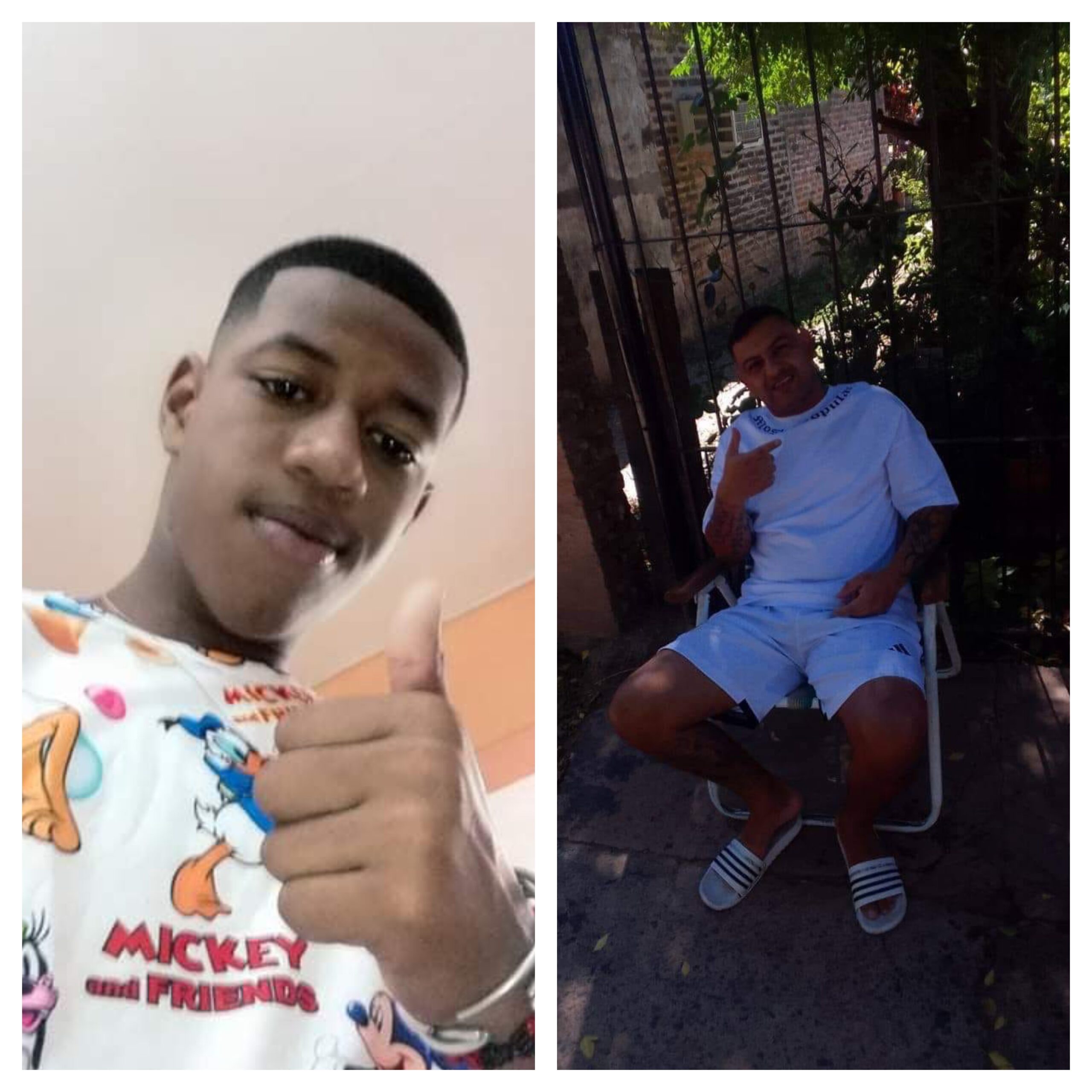 Dos jóvenes delincuentes