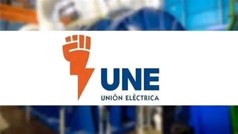 Logo de UNE Unión Eléctrica