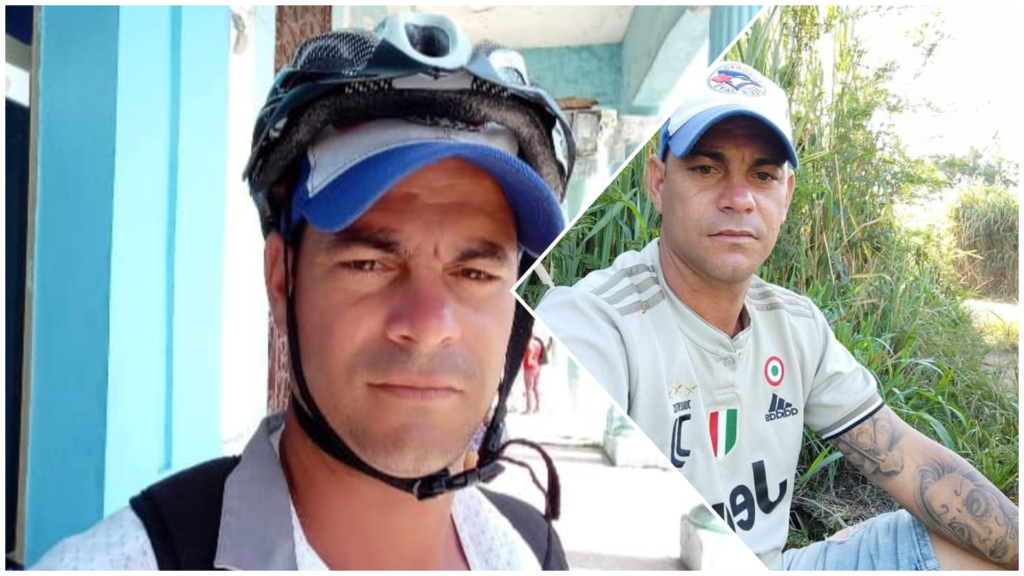 Hombre con gorra azul en diferentes entornos naturales