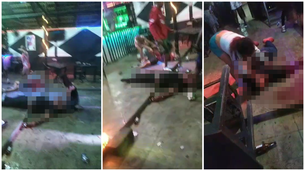 Personas bailando en discoteca iluminada