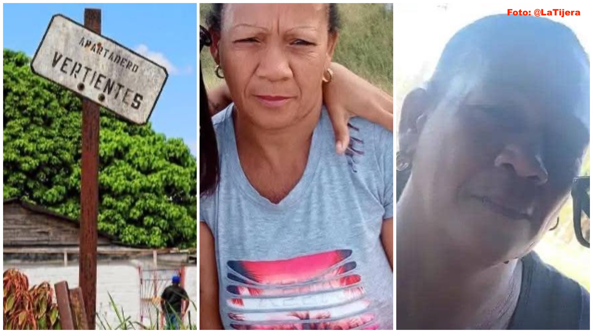 Cartel Matadero Vertientes, dos mujeres sonrientes