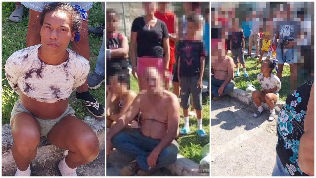 Personas reunidas al aire libre en un día soleado