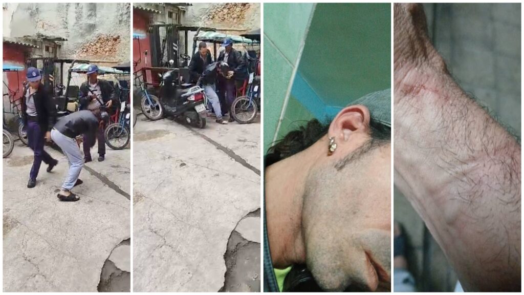 Collage de cuatro imágenes diversas