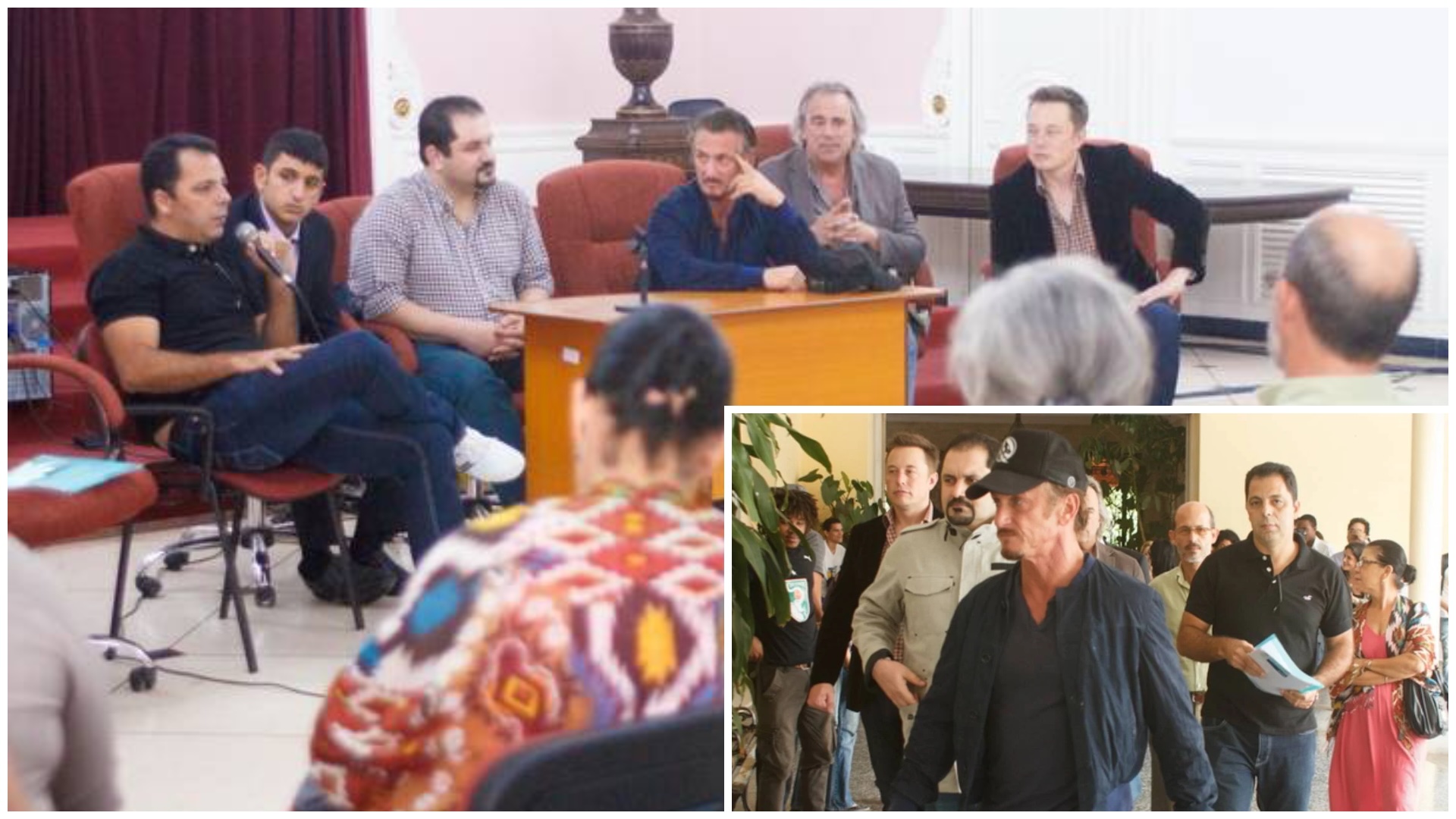 Reuniones y talleres con grupos de hombres discutiendo