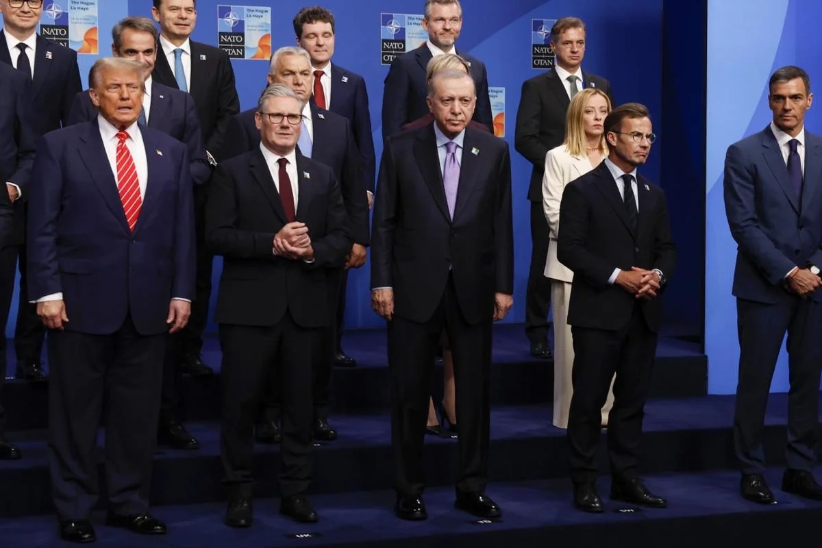 Líderes reunidos en una cumbre de la OTAN