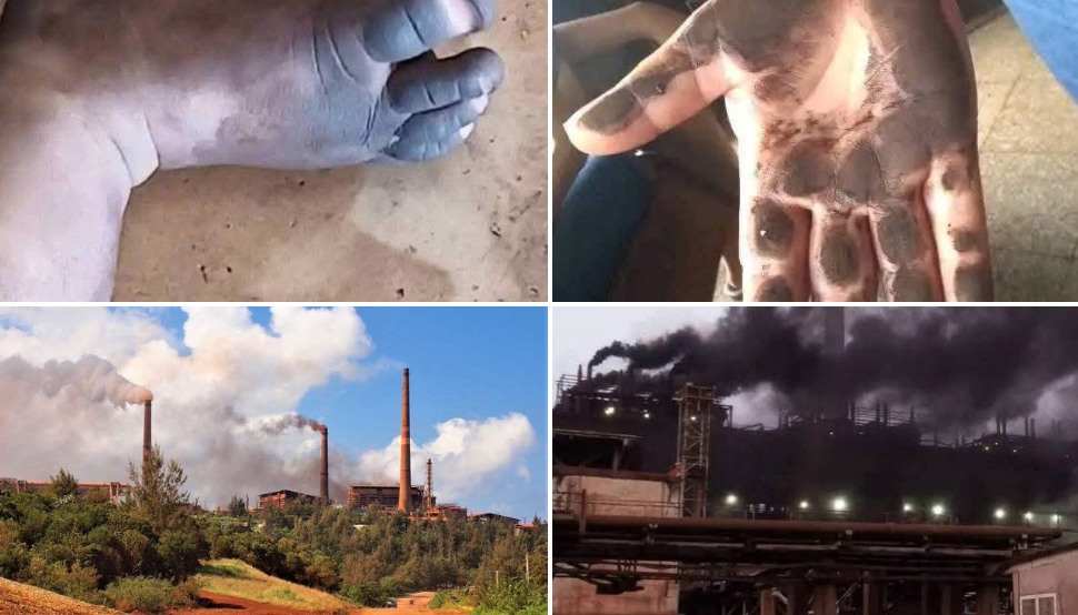 Contaminación industrial afectando salud y ambiente