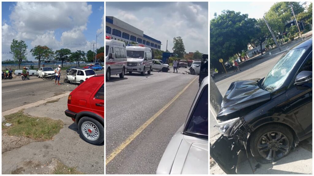 Accidentes de tránsito con vehículos dañados