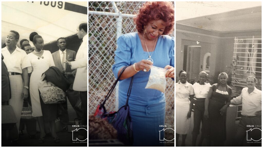 Tres fotos antiguas de personas en eventos sociales.