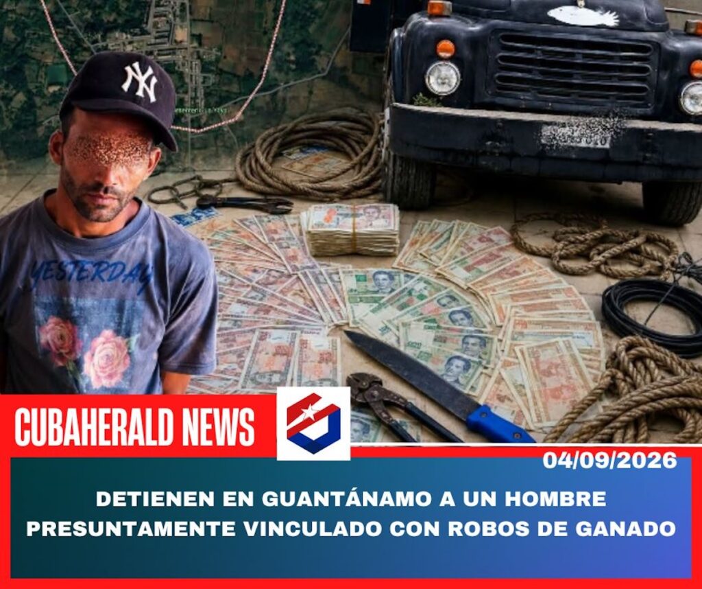 Hombre detenido en Guantánamo junto a dinero, cuerdas y herramientas.