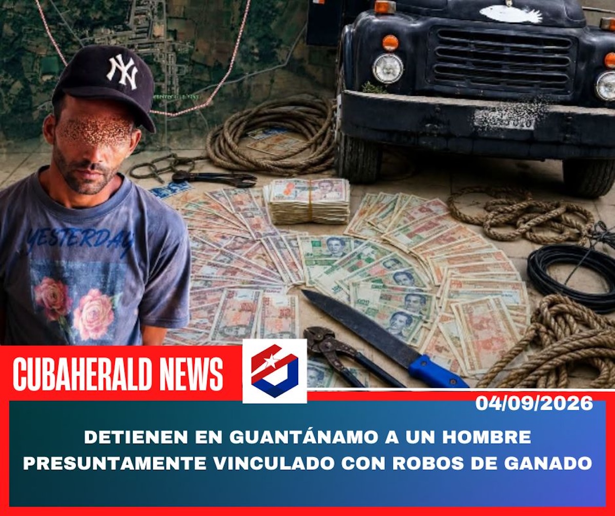 Hombre detenido en Guantánamo junto a dinero, cuerdas y herramientas.